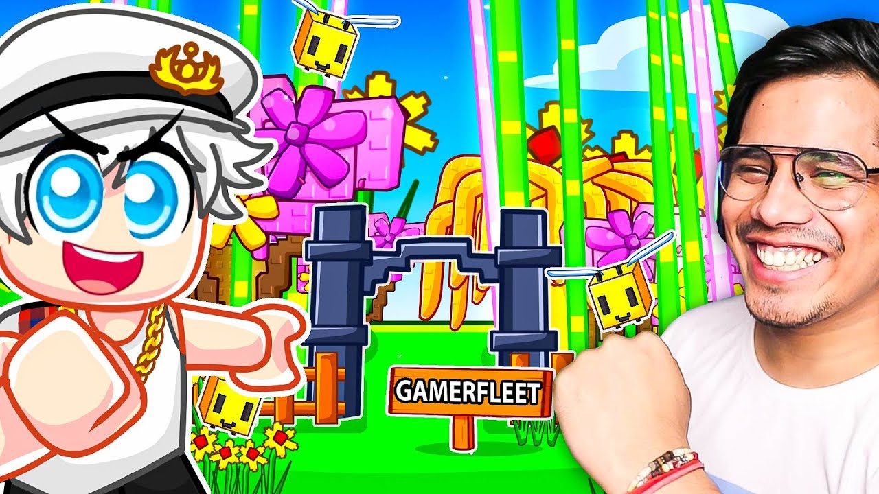 I Rebuilt GAMERFLEET'S Garden In Grow A Garden ROBLOX