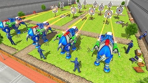 Police Elephant Robot Gameplay video Robot Game Robot Android Gameplay