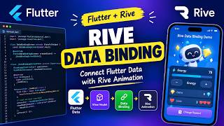 Rive Data Binding in Flutter | Flutter + Rive Tutorial