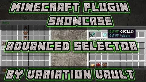 Advanced Selector | Lobby/teleporter | Minecraft Bukkit Plugin