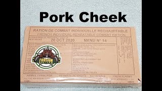 French Pork cheek IRCR review menu 14