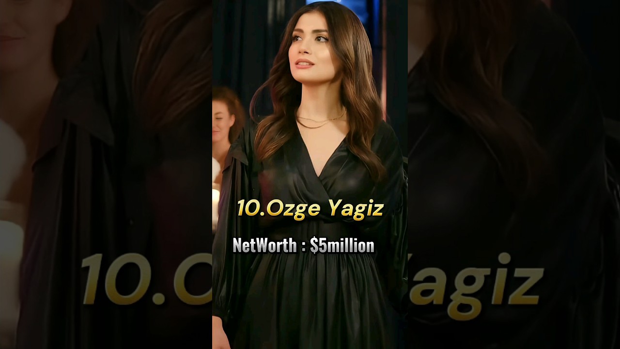 Top 10 Most Richest Turkish Actresses In 2024 