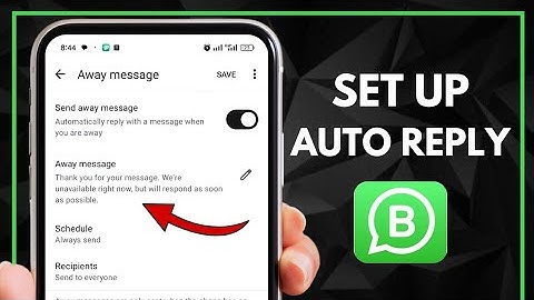 How To Set Auto Reply In WhatsApp Business | Setting Up Auto Replies for WhatsApp Business