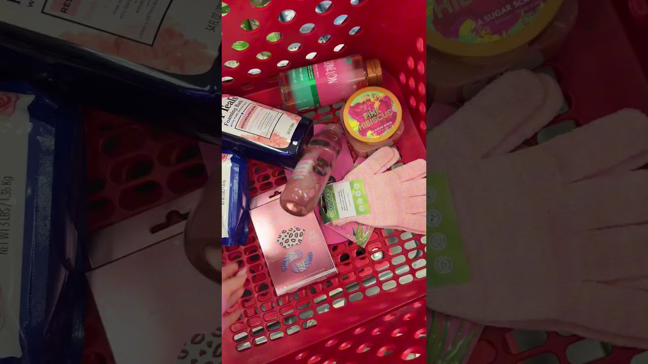 BUYING EVERYTHING Skincare In PINK COLOR 