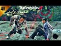 Tekken 8  jin vs kazuya 4k graphics pc gameplay  smart faraz yt