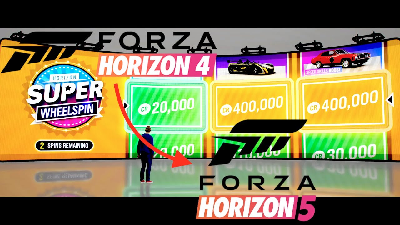 Spinning THIRTY Super Wheel Spins before FH5 Comes Out! YouTube