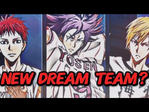 NEW DREAM TEAM SEIJŪRŌ AKASHI ATSUSHI MURASAKIBARA RYOTA KISE Kuroko S Street Rivals