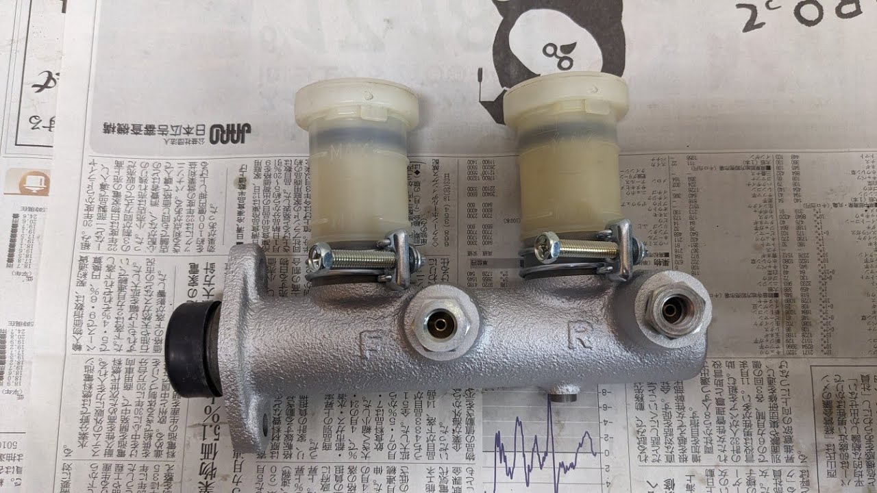 三菱ジープ 整備日記 Jeep J58 No.23 ブレーキマスターシリンダー