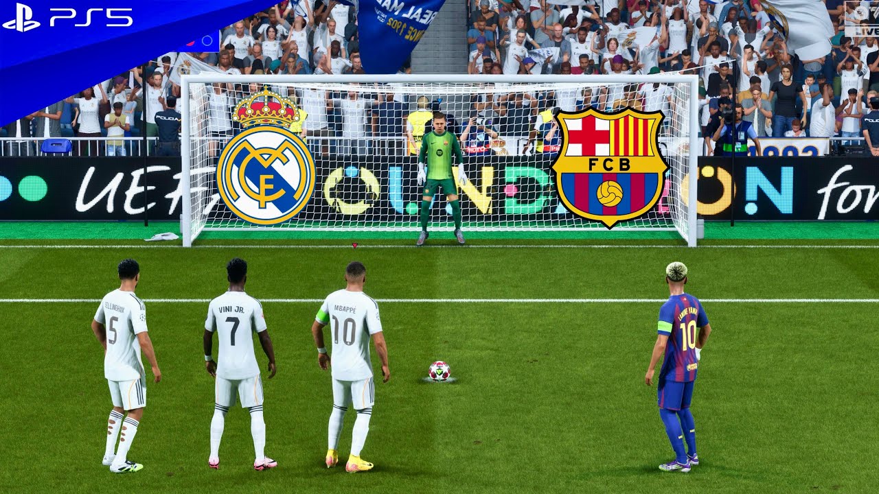 REAL MADRID VS FC BARCELONA | UCL FINAL | MBAPPE VINICIUS BELLINGHAM VS ...