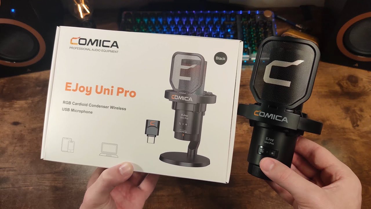 🎤 Comica EJoy Uni Pro – The Best Budget Wireless Mic for Creators