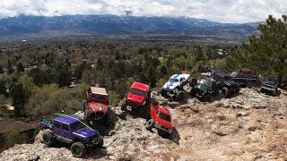 RC Trail & Crawl! #rccar #rchobby #jeepcj7 #Redcat racing Ascent Fusion #axialadventure #rccrawler