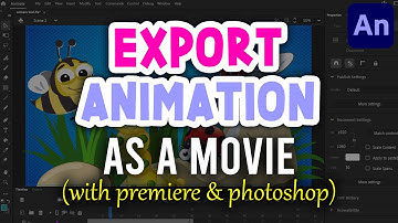How To EXPORT Animations as MOVIE from Animate CC | Image Sequence JPG PNG GIF