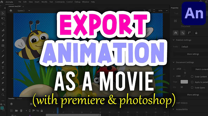 How To EXPORT Animations as MOVIE from Animate CC | Image Sequence JPG PNG GIF