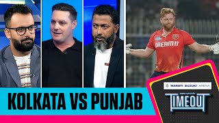 IPL 2024 - KKR vs PBKS | Timeout LIVE | Punjab record highest successful T20 chase!