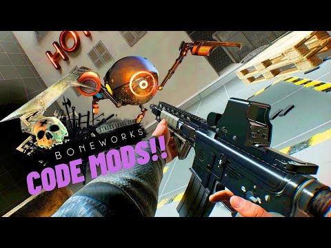 How To Download CODE MODS For BONEWORKS!!! - Tutorials