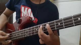 Cover Bass TAJAMNYA KARANG ( Mansyur S ) // Versi Karaoke - backing track #dheryrd