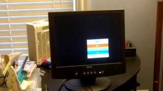 Dell E151FPb 15 inch LCD monitor dissasembly