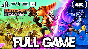 Ratchet and Clank: Rift Apart PS5 PRO FULL GAME Walkthrough Gameplay【No Commentary】4K 60FPS