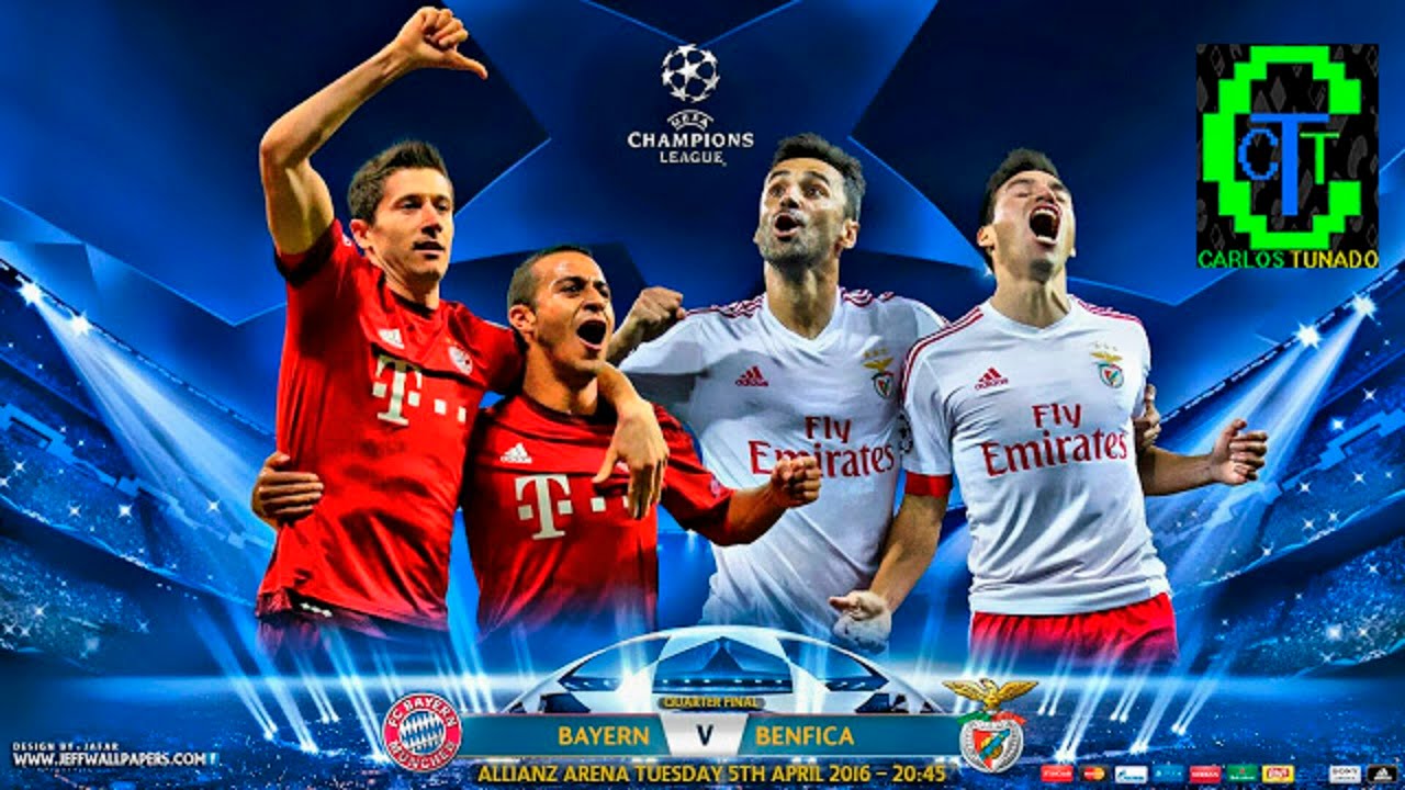 Bayern X Benfica # Liga dos Campeões Quartas de final ...