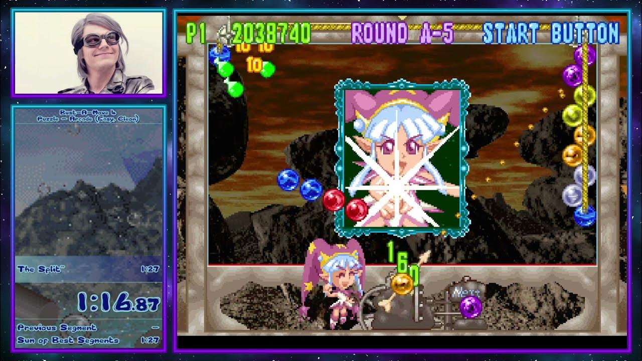 BustAMove 4 Arcade, Easy (Cleon) Speedrun in 125.39 [PB] YouTube