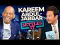 Kareem Abdul-Jabbar Settles the GOAT Debate | The Tonight Show Starring Jimmy Fallon