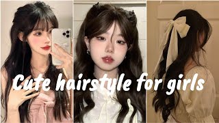 Cute hairstyles for girls 🦋