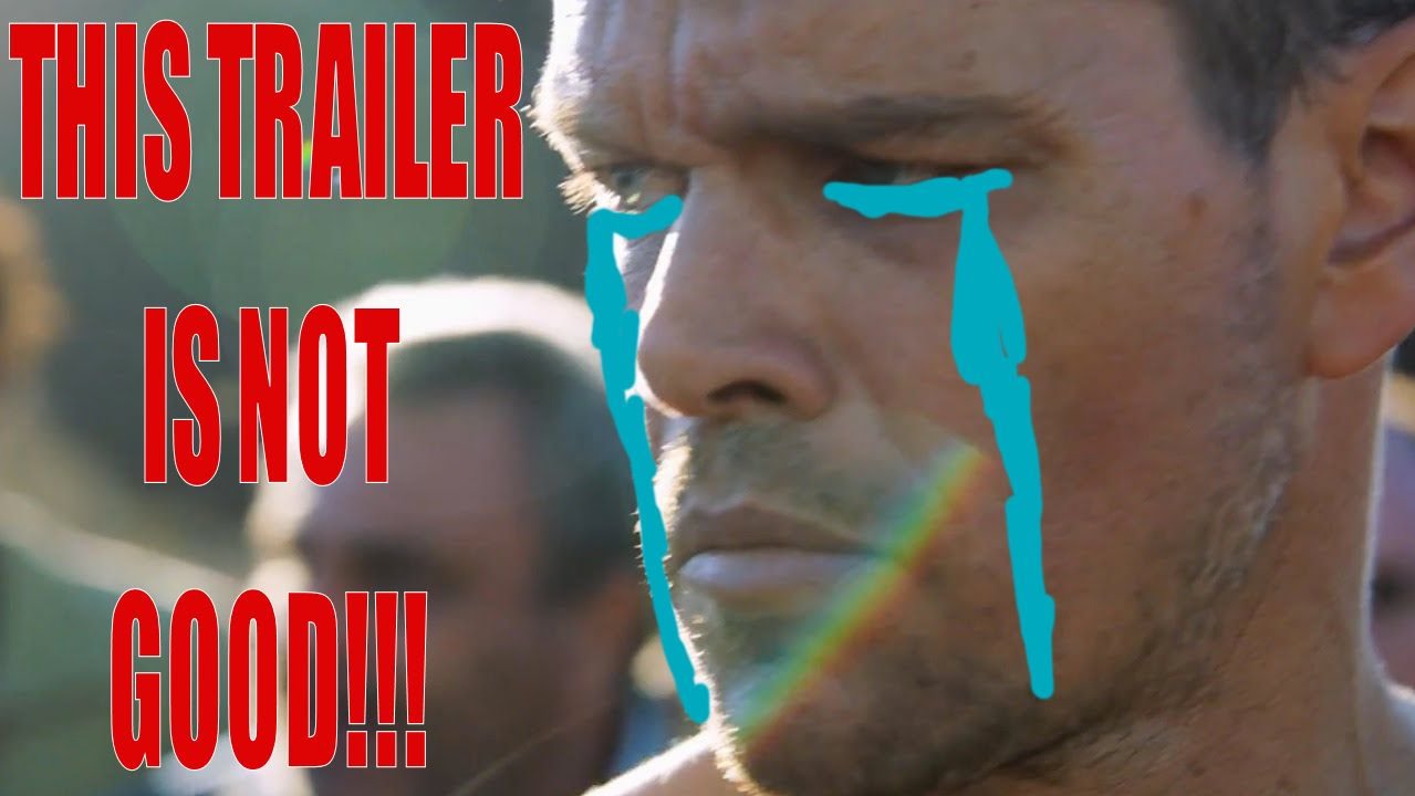 The Jason Bourne Trailer Was Not Good...