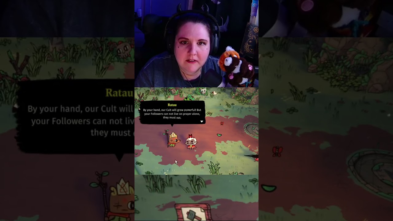 When you play Cult of the Lamb with Crowd Control... #shorts