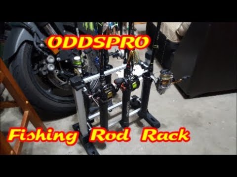kayak flight ODDSPRO Fishing Rod Rack! Overview & Assembly!!