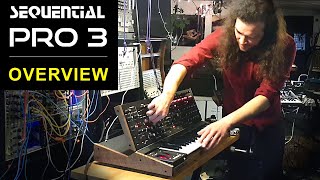 SEQUENTIAL PRO 3 - Overview & Synth Demo by Carson Day