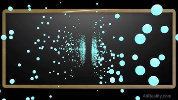 Physics •  Double Slit Experiment Particle Pattern