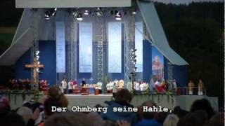 Das Eichsfeldlied - für den Papst in Etzelsbach live gesungen