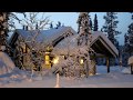 Log cabin rental from Inghams, Akaslompolo, Lapland, Finland 2018