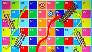Snakes And Ladders Clic Ludo Game Snake Ladder Gaming Snakes And Ladders Game Play