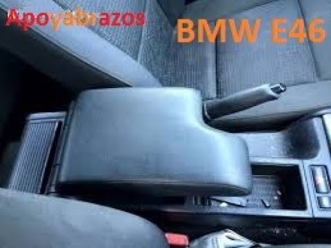 Permitirse eje Elocuente Reequipar apoyabrazos BMW E46 - YouTube