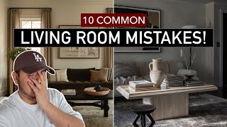 10 Biggest Living Room Design Mistakes (and ways to fix them!)