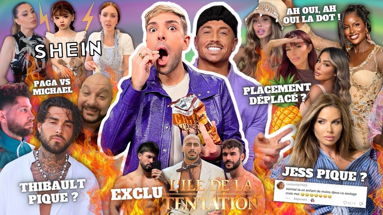 AJA244 - THIBAULT réact JESS, AÏSSA Dot, VIVE SHEIN, MAEVA FIDJI Ananas, PAGA vs BIZET, IDLT Exclu