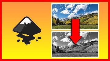 How to convert color image to black and white in Inkscape (Grayscale)