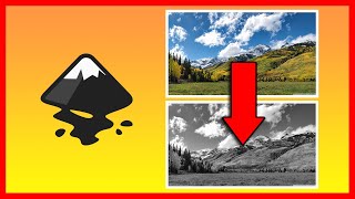 How to convert color image to black and white in Inkscape (Grayscale) screenshot 5