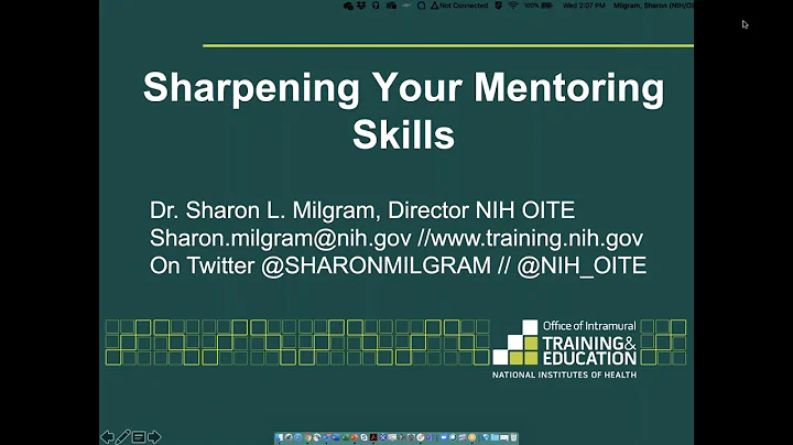 Sharpening Your Mentoring Skills Part 1