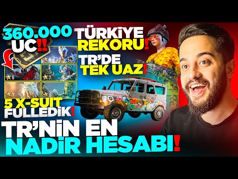 BAPE SETLİ HESABA 360.000 UC BASIP TÜM X-SUİTLERİ FULLEDİK! (DÜNYA REKORU) PUBG Mobile