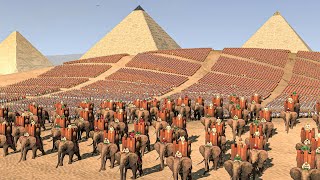 CARTHAGE vs EGYPT (46K Men Battle)  Total War ROME 2 (If Hannibal Invaded Egypt)