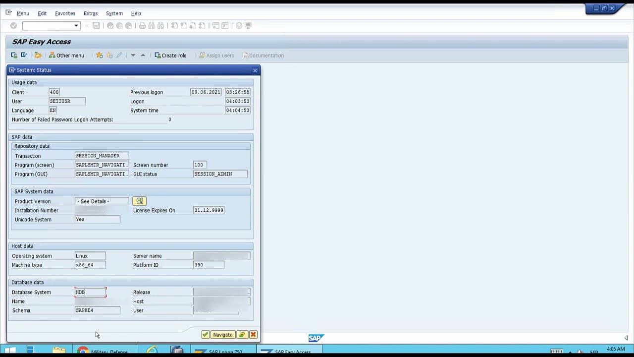 SAP S/4 HANA 003 How to verify the SAP Release - YouTube