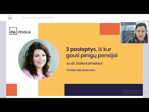 Video: Kas gaus pensijas 2020 metais nuo balandžio 1 d