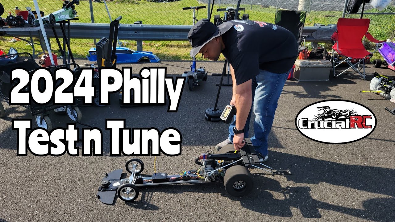 1/5 Scale RC Drag Racing at Philly Test N Tune - YouTube