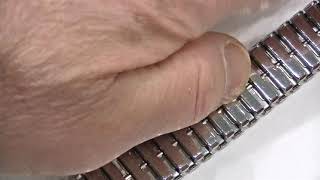 室蘭市 時計メガネ店   腕時計クサリバンド、エバータイプのサイズ調整NO３