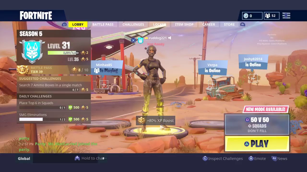 Fortnite playing with subs ( Fortnite decant player fast builder ...