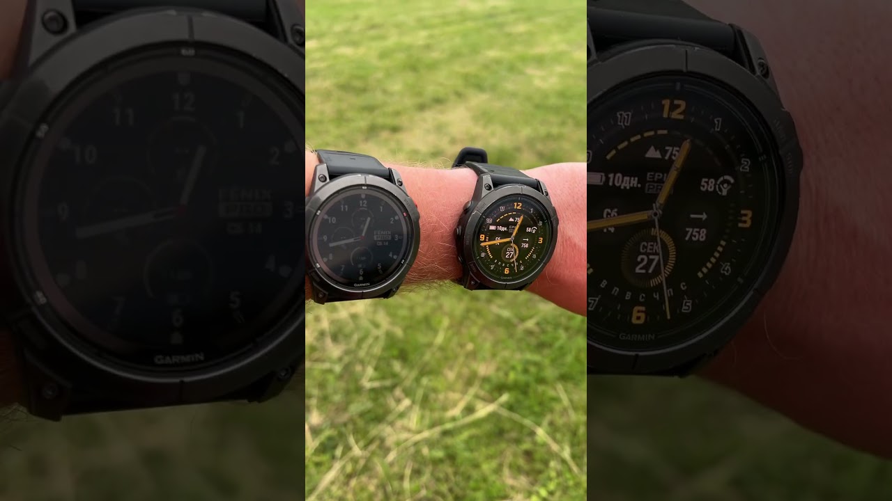 Garmin fenix 7x pro vs epix pro gen 2 51mm. Сравнение . 