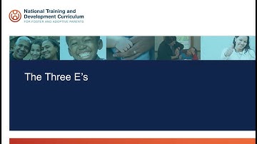 NTDC Classroom Trauma-Related Behaviors – The Three E’s (audio description)