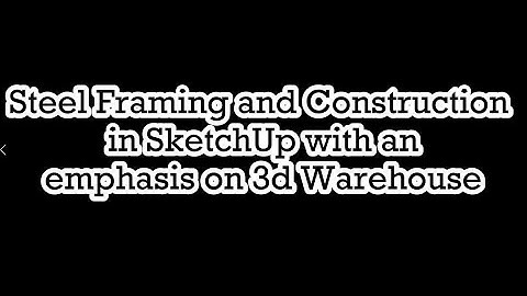 SKETCHUP for ARCHITECTURE      Using 3d WAREHOUSE to easily add detail to YOUR SKETCHUP MODELS